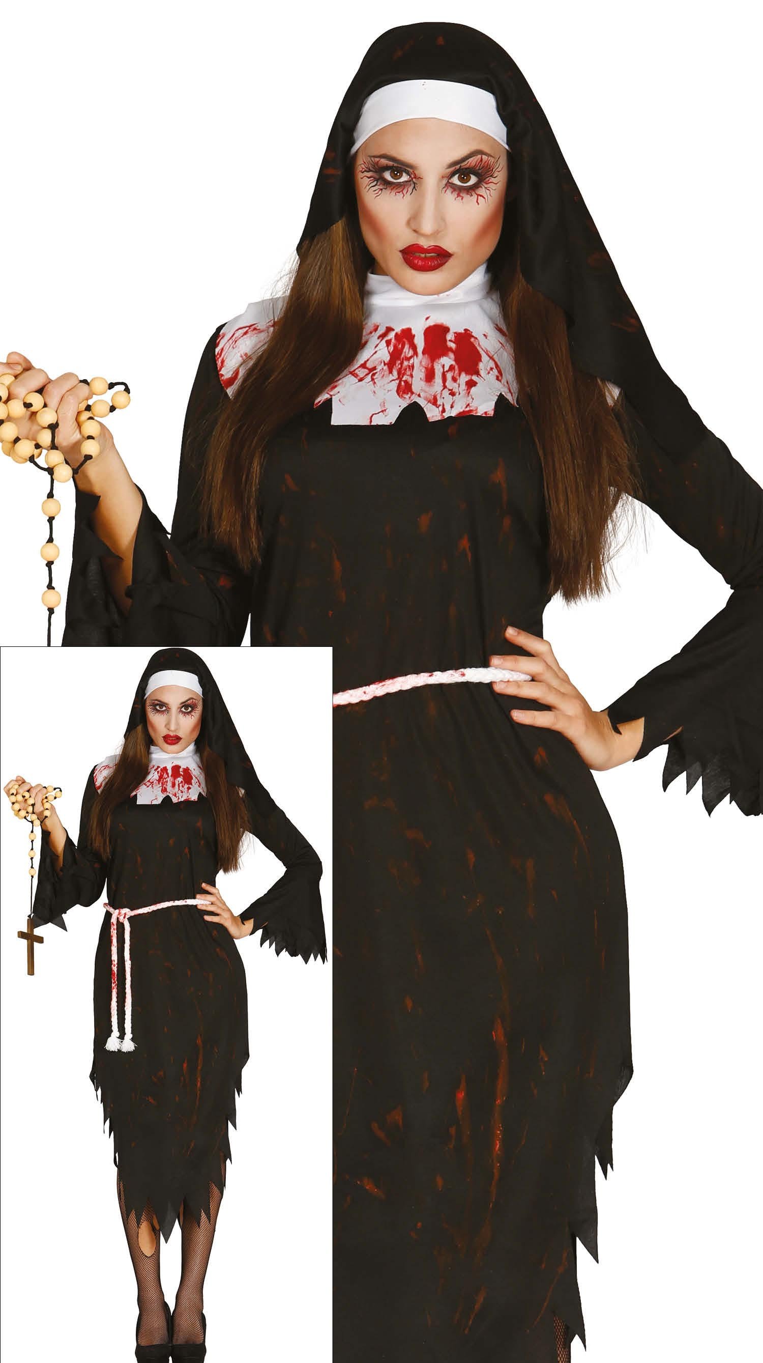 Zombie Nun Adult Size XL 44-46