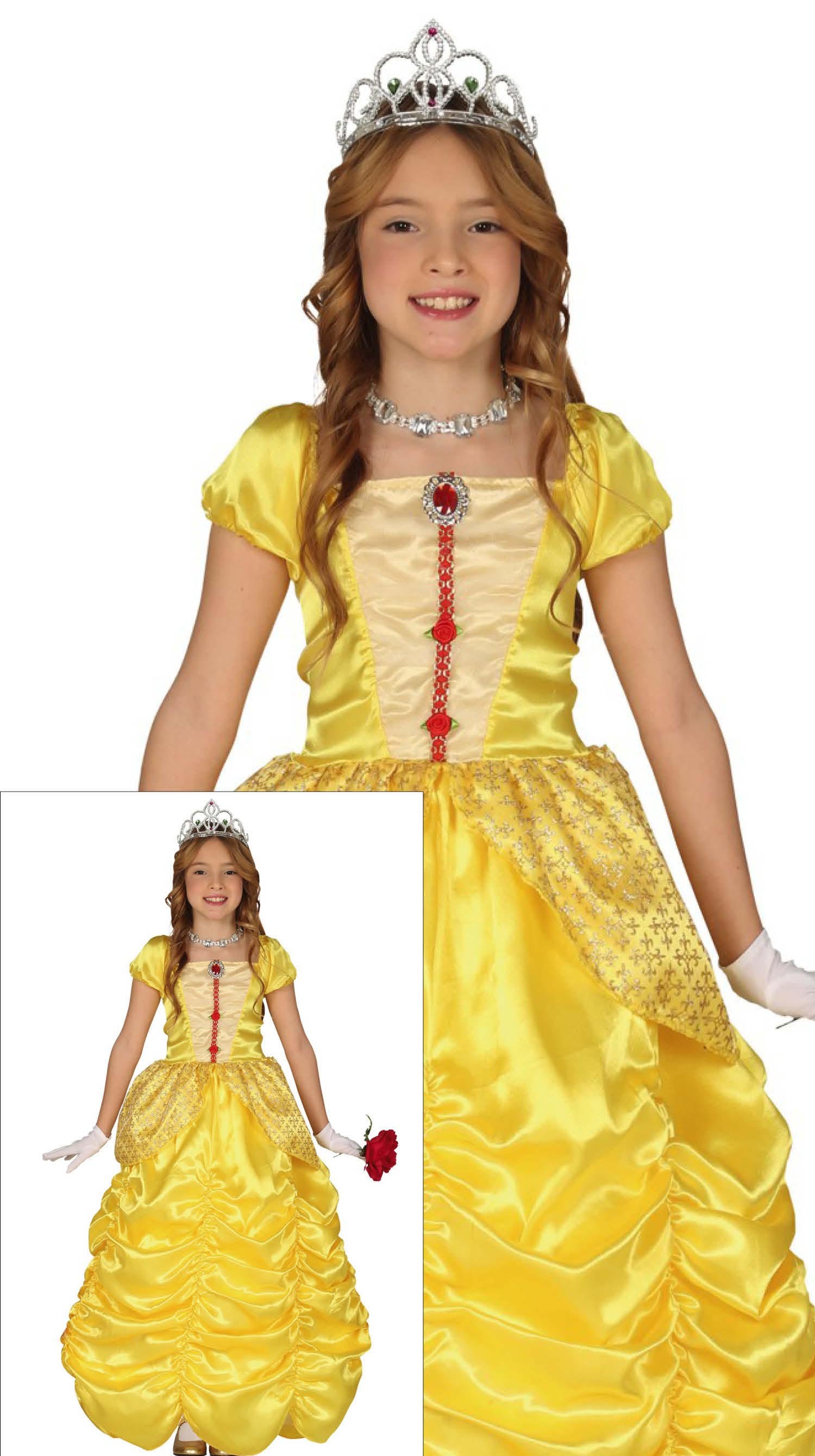 Yellow Princess Children Size 3 - 4 Years