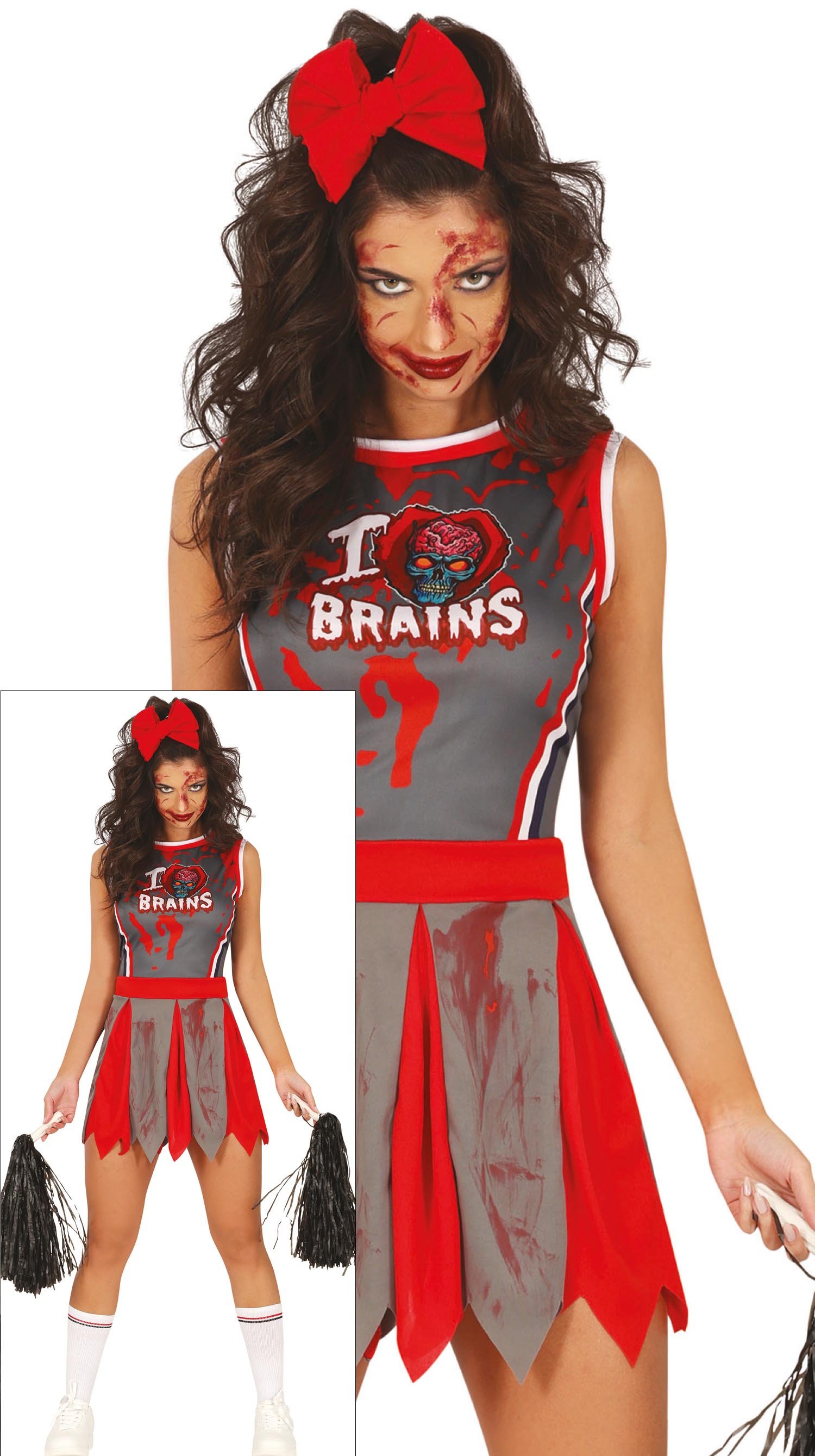 Zombie Cheerleader, Adult, 36 – 38 (S)