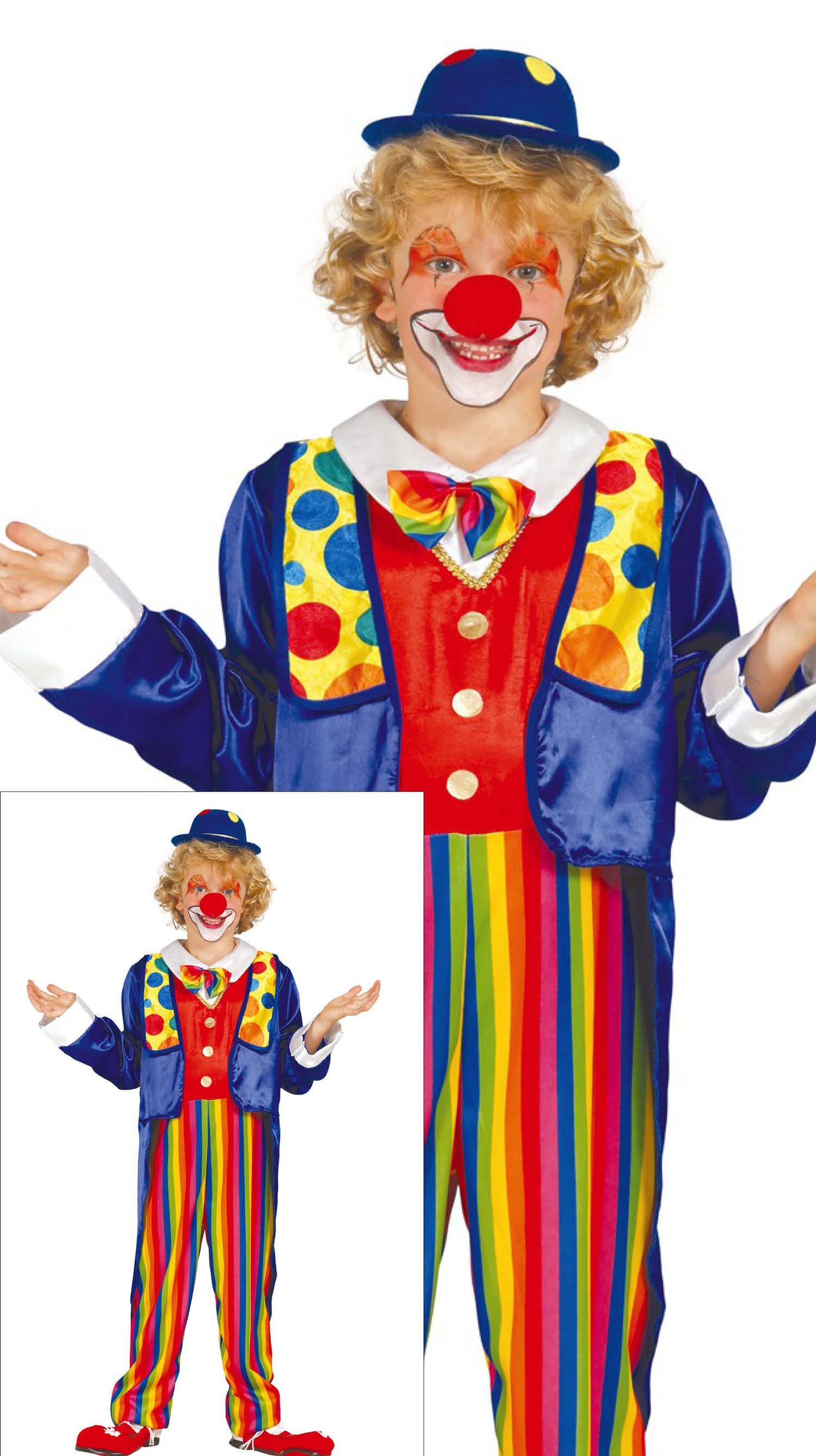 Child Clown, Size 3-4 Years