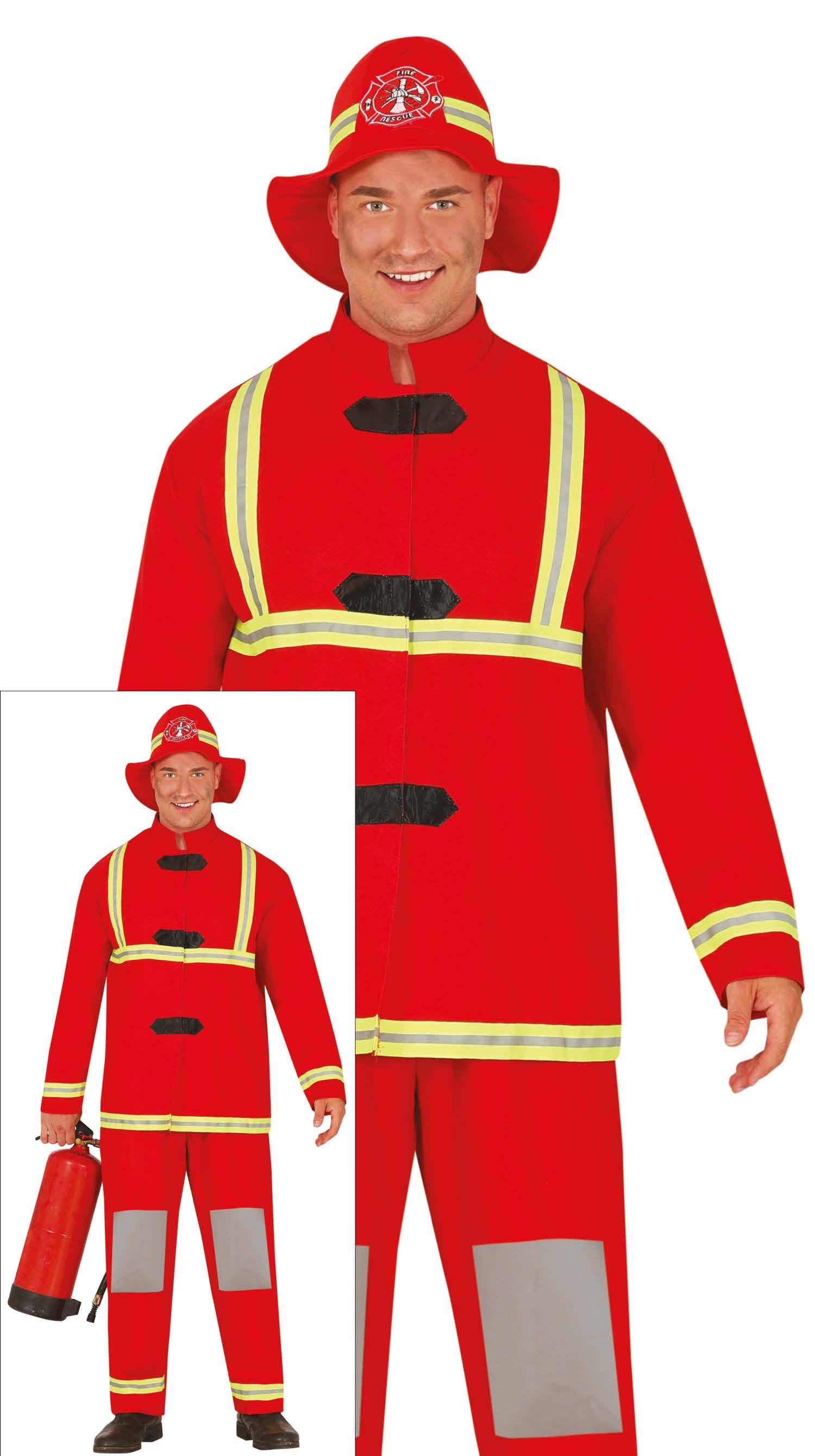 Firefighter, Adult, 56 - 58 (Xxl)