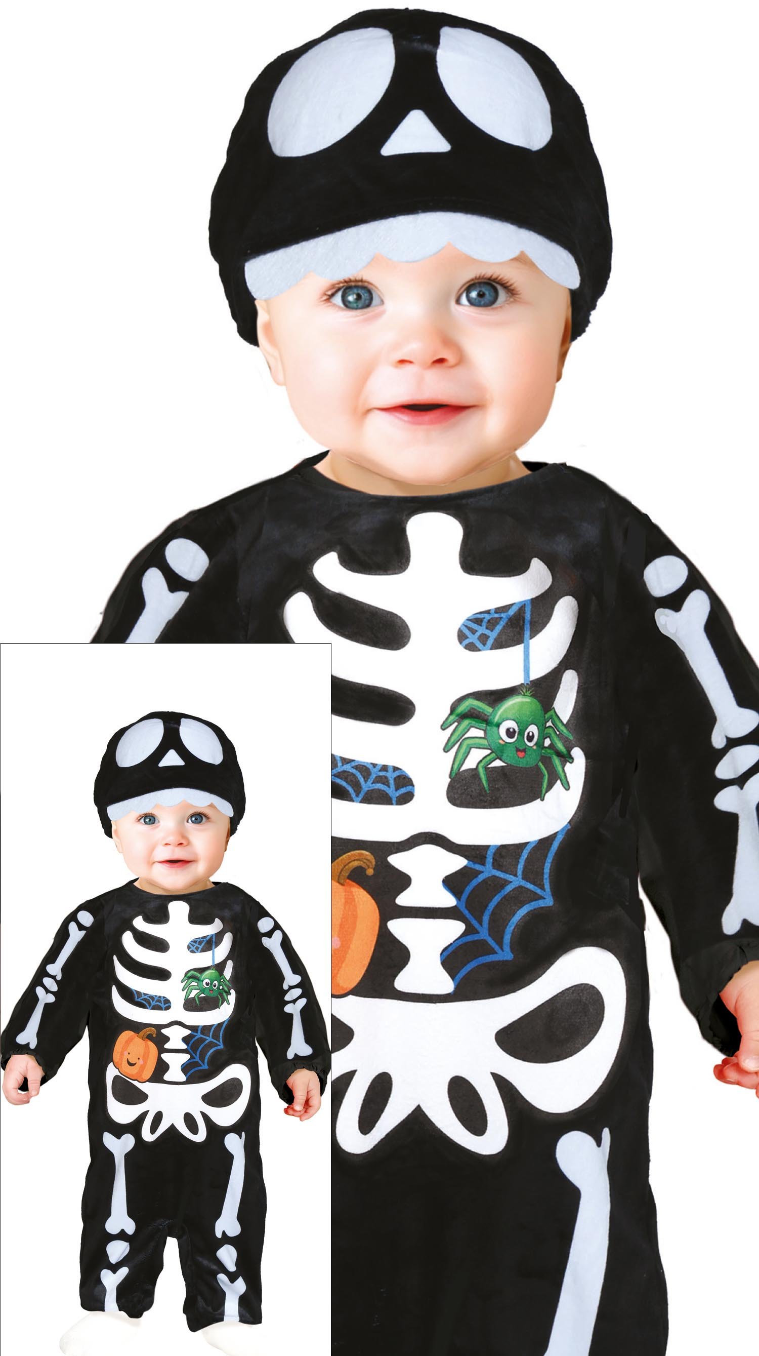 Skeleton Boo, Baby, 12 – 18 Months