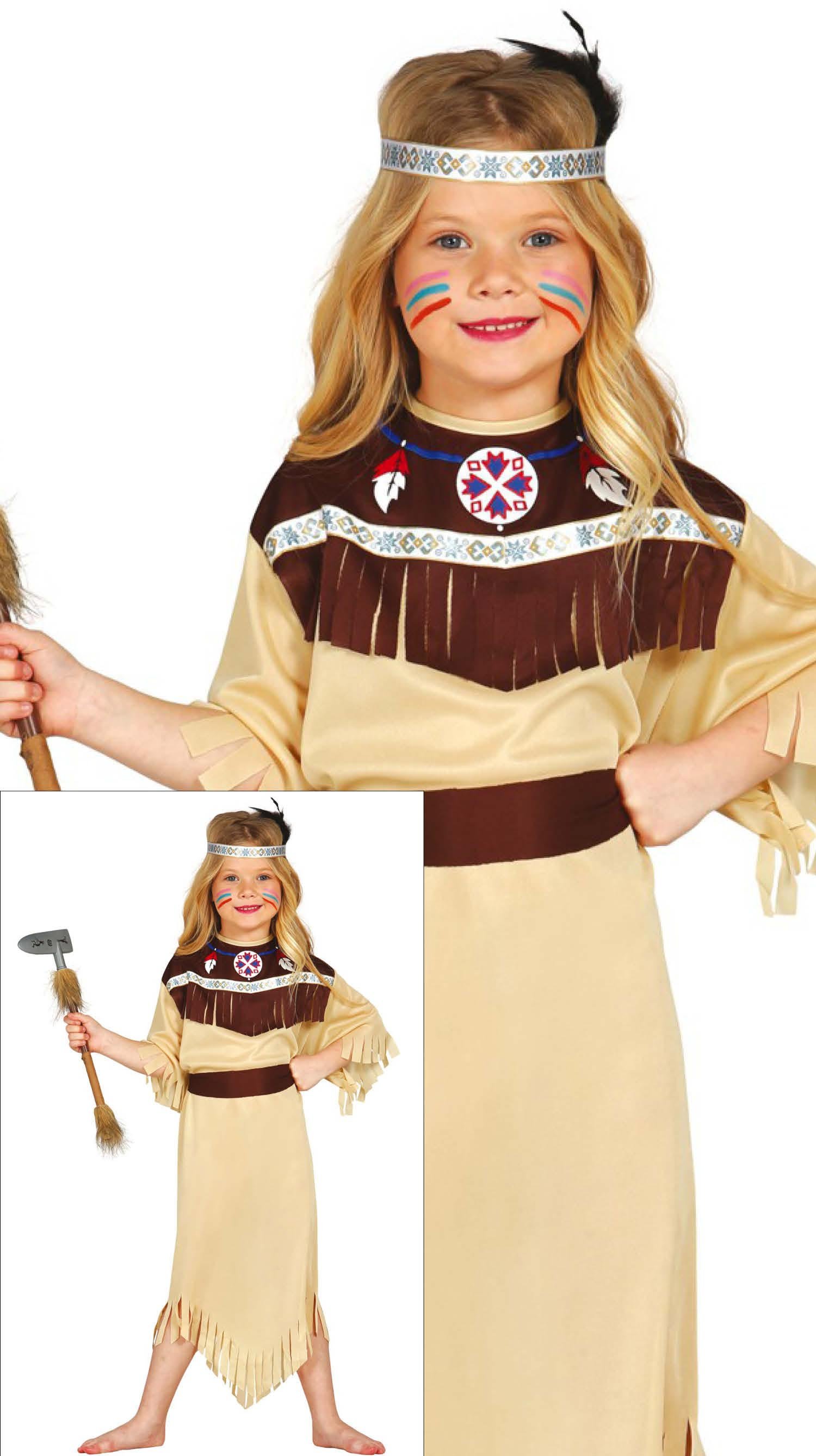 Child Cherokee Indian Woman, 3-4 Years