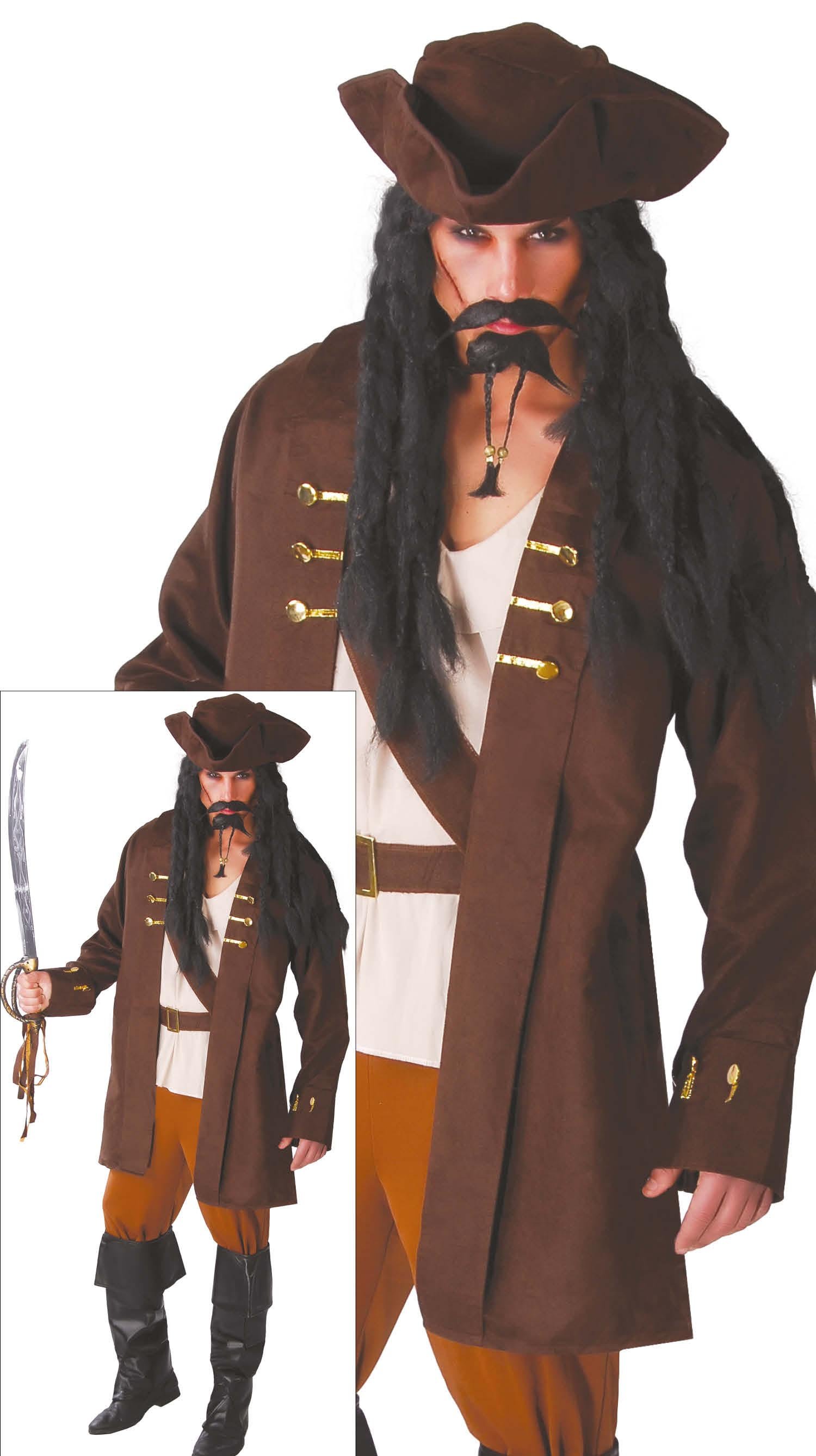 Pirate Captain Adult Size L 52-54