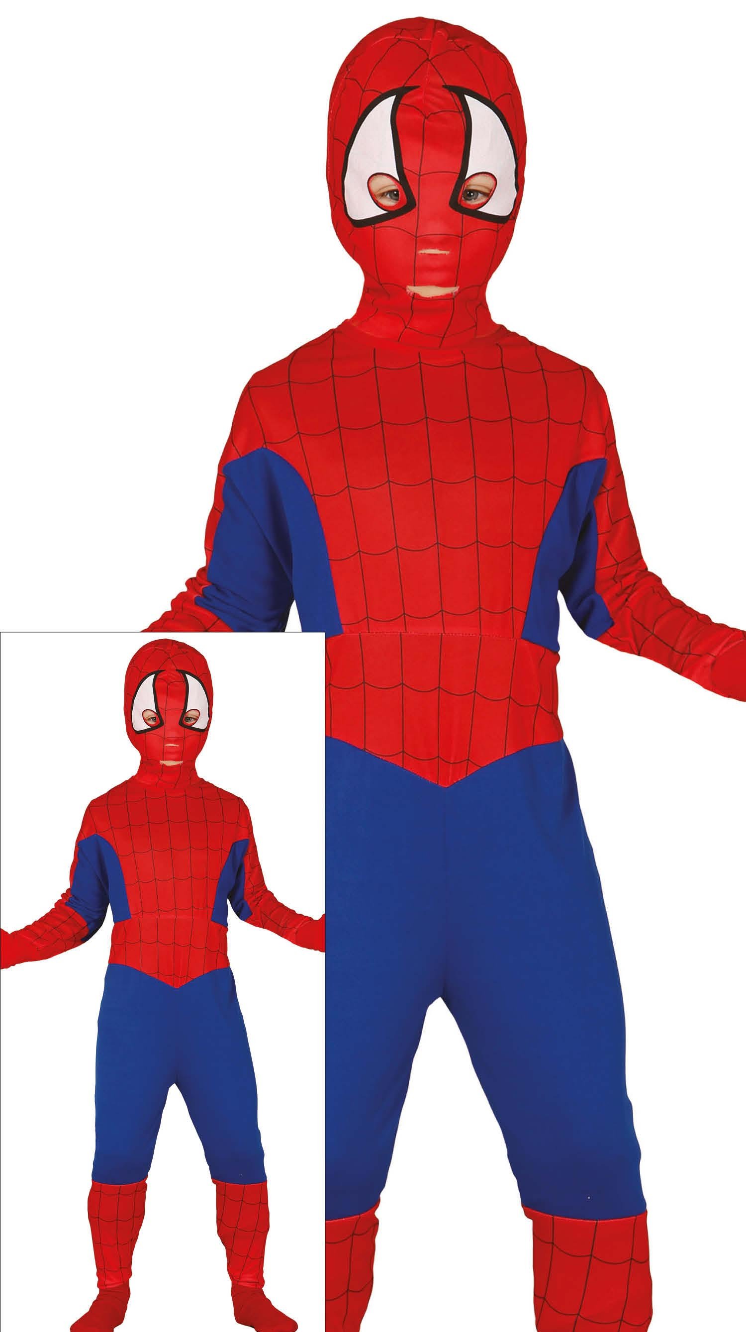 Child Spider Boy, Size 7-9 Years