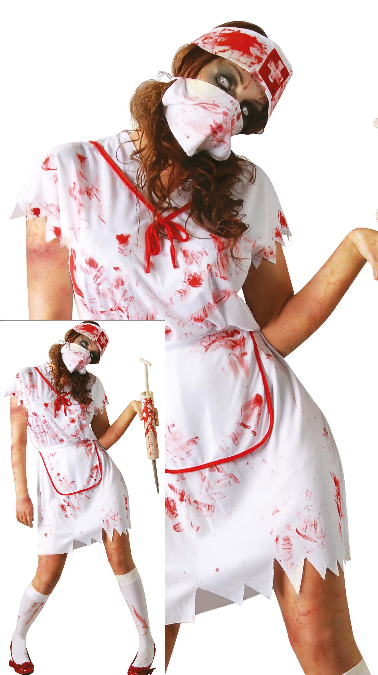 Adult Zombie Nurse, Size L 52-54