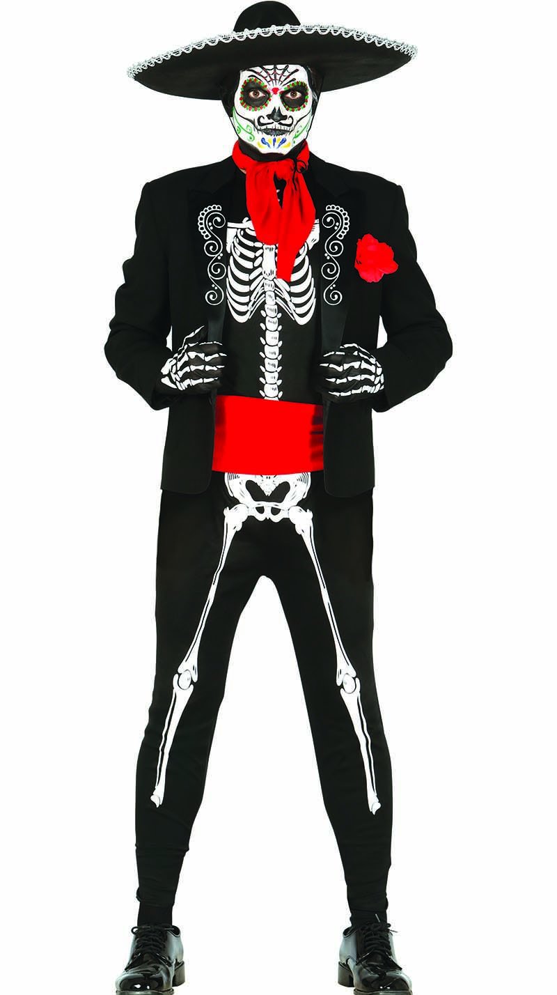 Mexican Skeleton Teen Size 14-16 Years