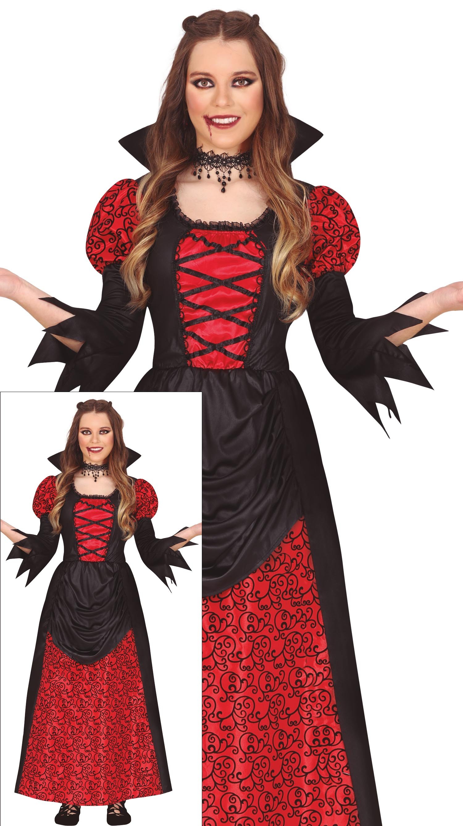 Vampiress Teen Size 14-16 Years