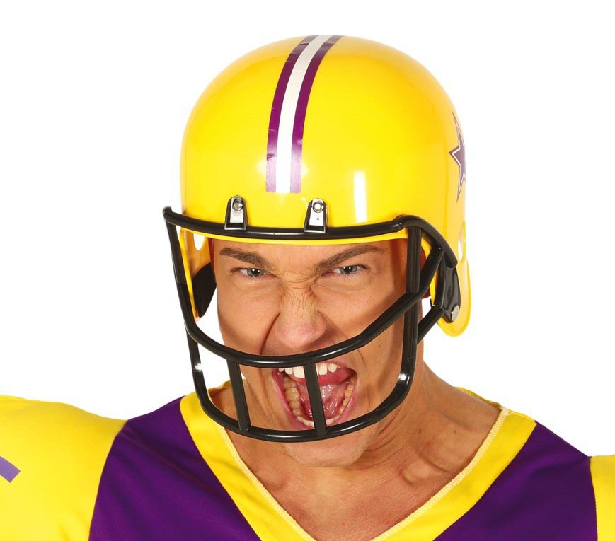 HELMETAMERICAN FOOTBALL YELLOW