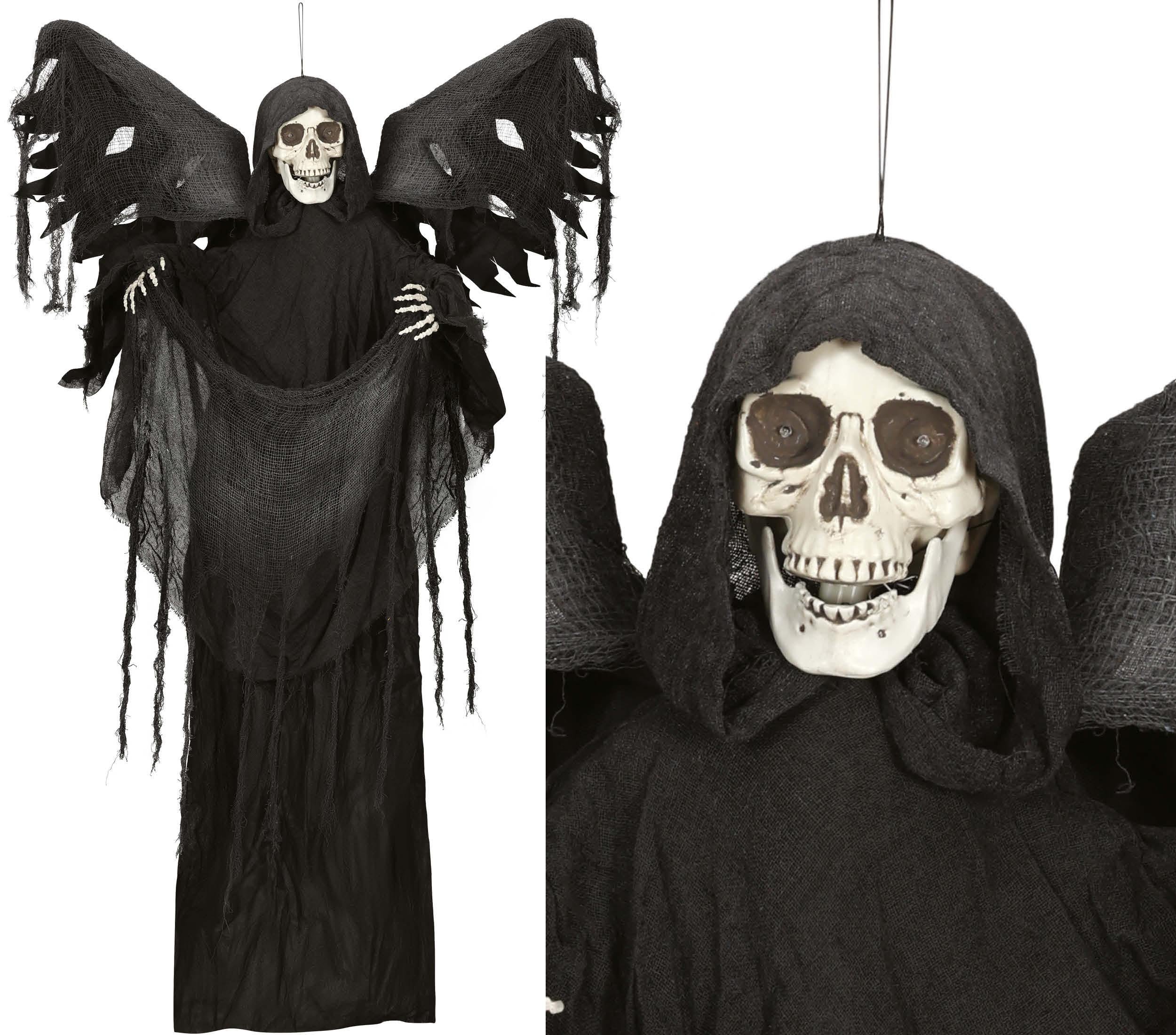 Skeleton with Wings 160cmLight Sound & Movem.