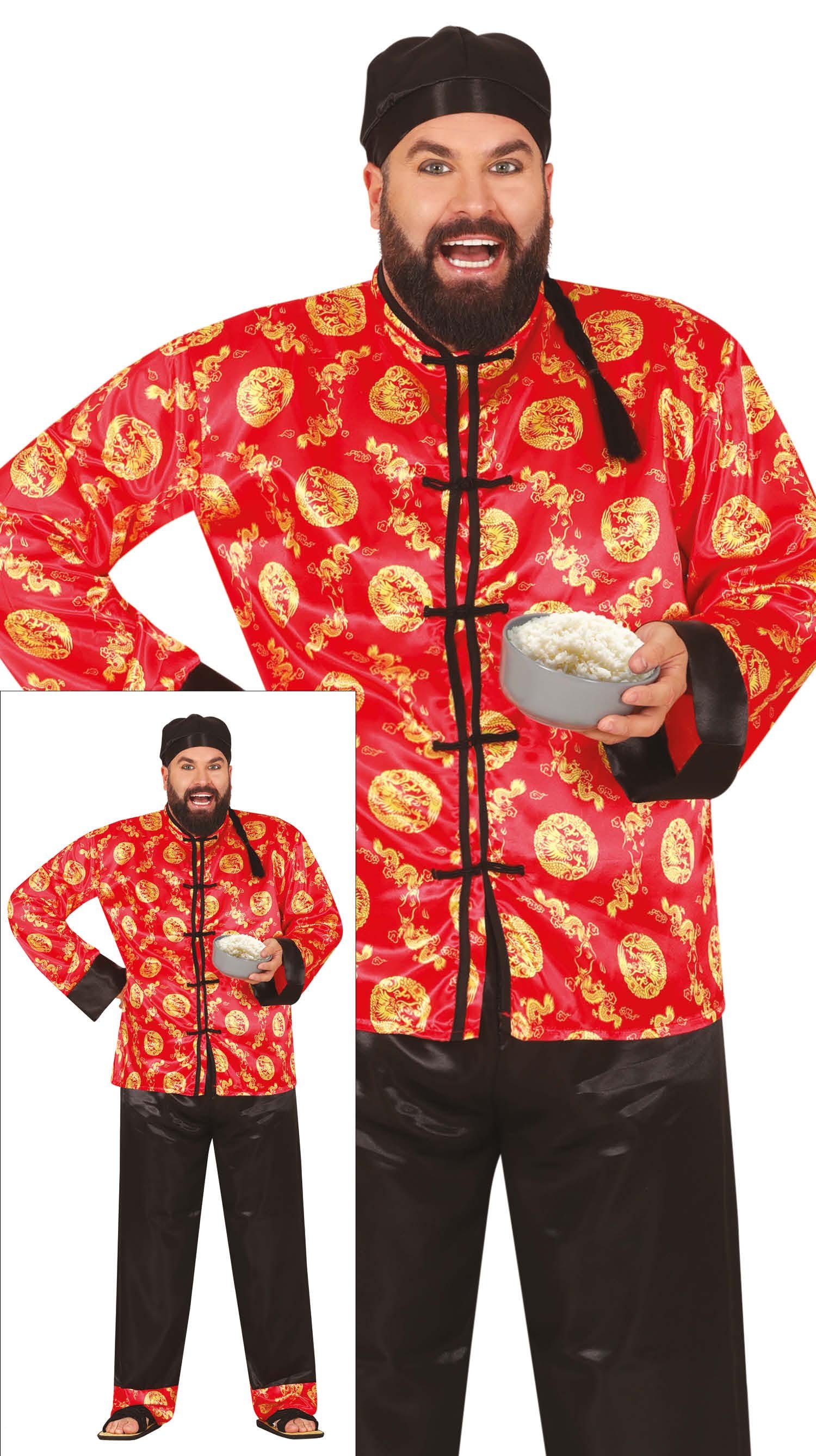 Mandarin Adult Size XL 54-56